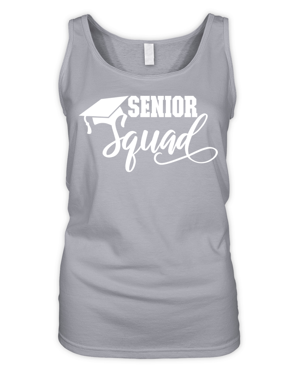Senior Squad white Organic Women's Tank Top