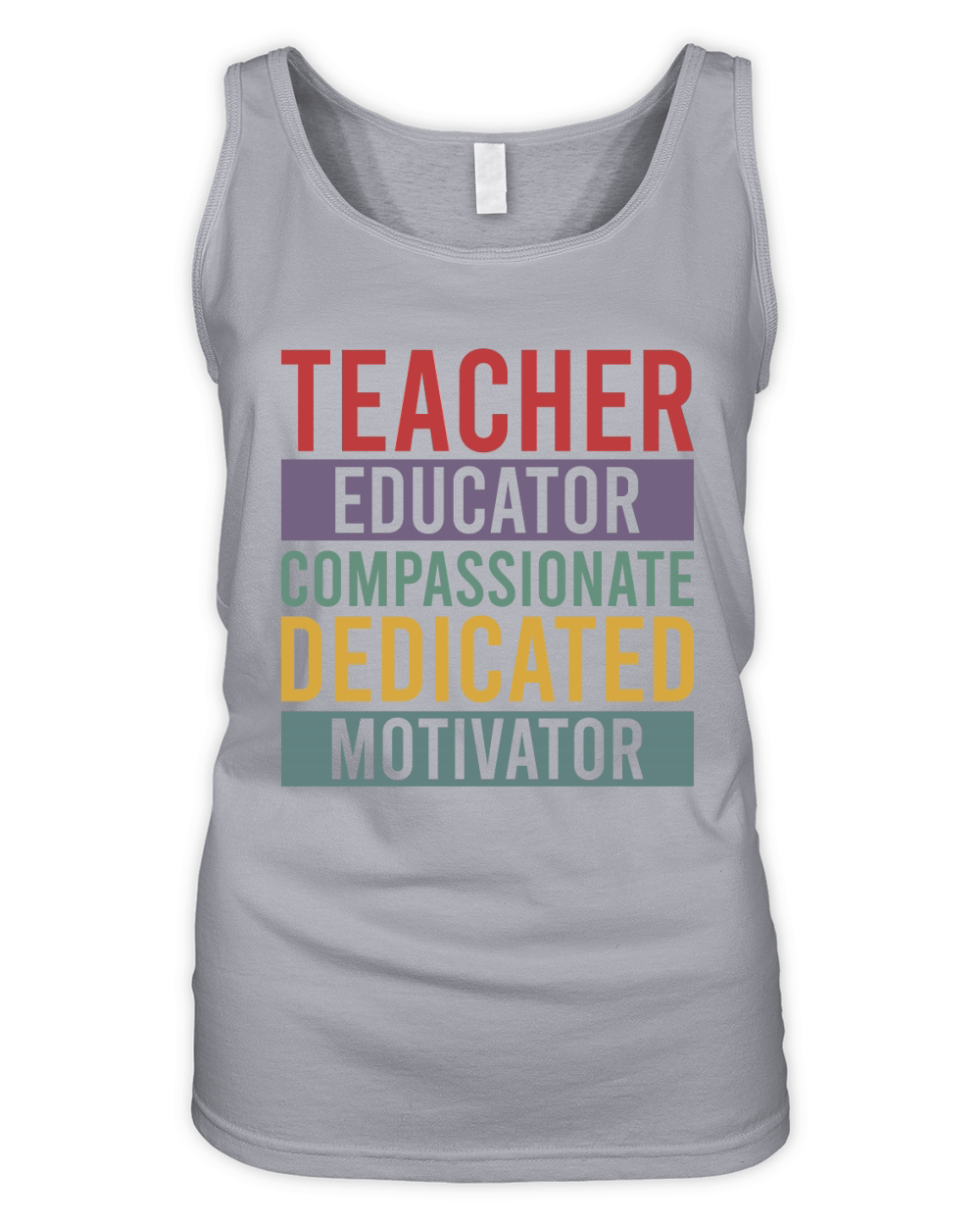 Teacher Educator Compassionate Organic Women's Tank Top