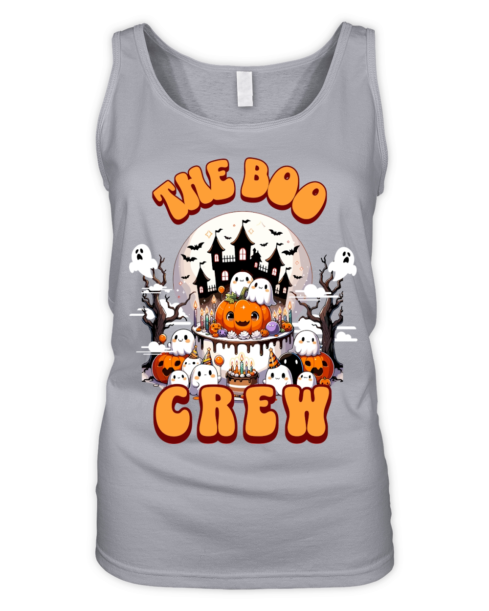The Boo Crew Halloween Cute Spooky Organic Women's Tank Top