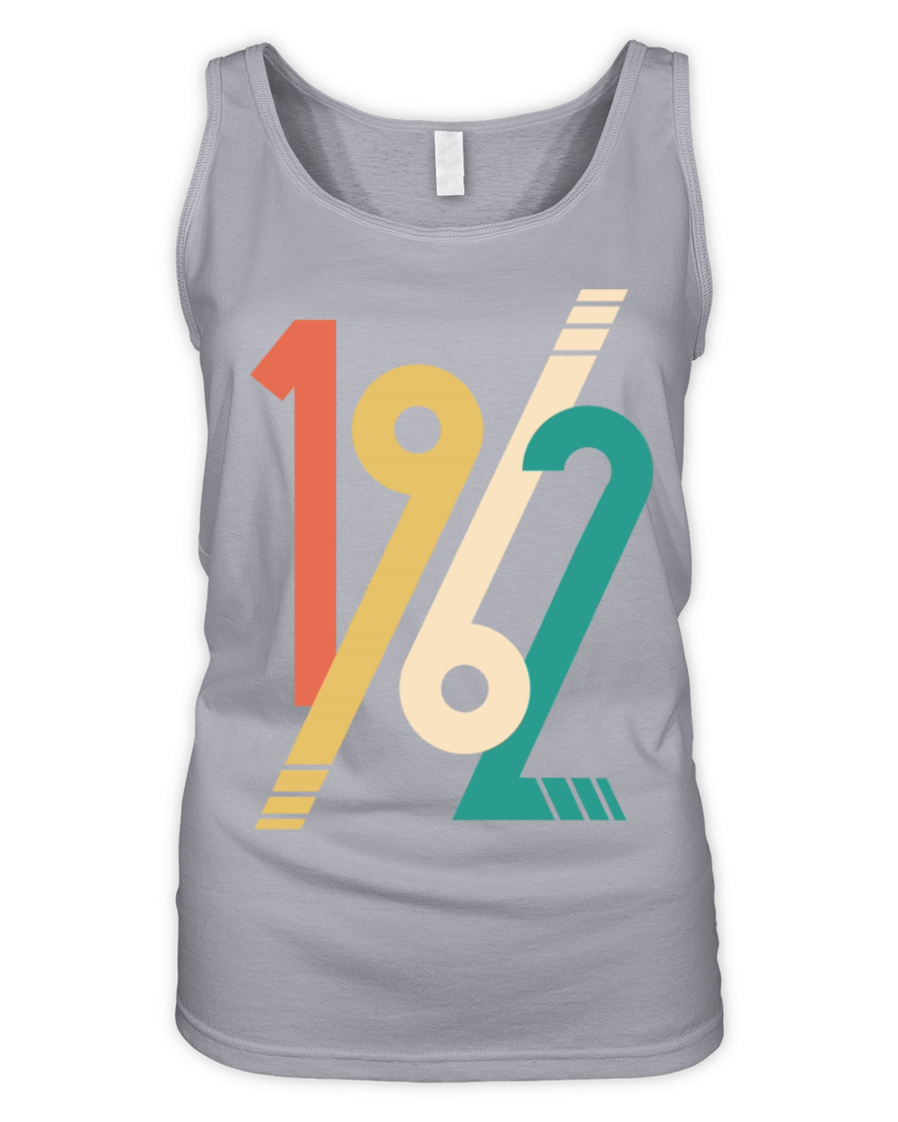 Vintage 1962 - 60 years old - 60th birthday gift Organic Women's Tank Top