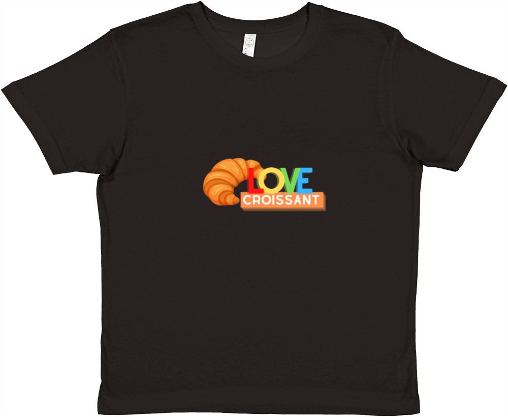 love croissant Premium Kids Crewneck T-shirt