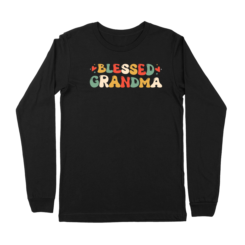 mother day Blessed Grandma Premium Long Sleeve