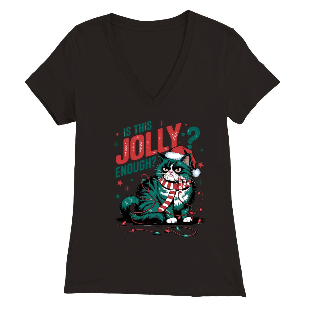 Is this jolly enough Premium Womens V-Neck T-shirt