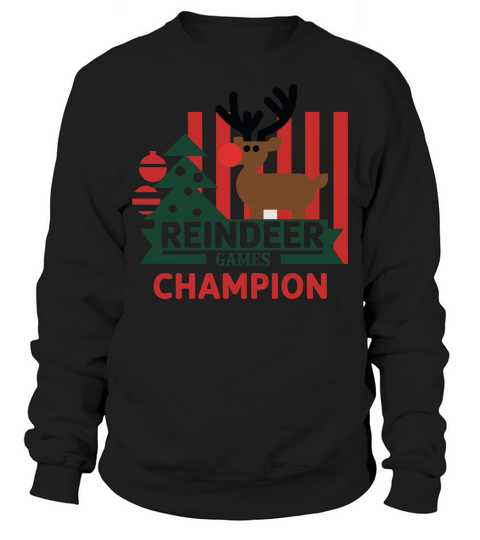 Reindeer Games Champion Sweatshirt Unisex