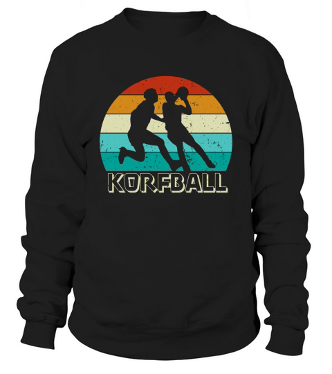 Vintage Retro Korfball Gift for Korfball Lovers and Players Sweatshirt Unisex