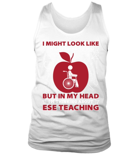 Distance Learning ESE Teacher Funny Online Class Tank Top Unisex