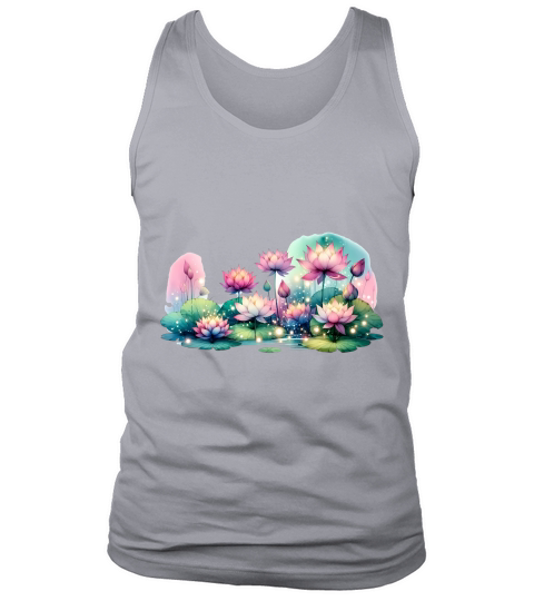 Lotus Garden Yoga Tank Top Unisex
