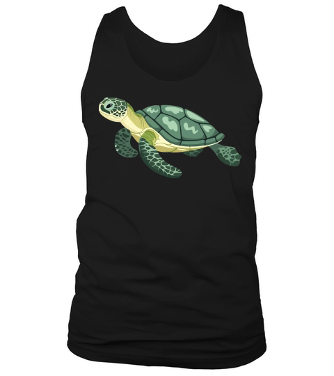 Turtle Vector Illustration 05 Tank Top Unisex