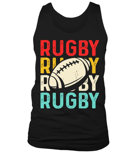 Vintage Rugby Player 3 Tank Top Unisex
