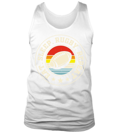 Vintage Rugby Player Tank Top Unisex