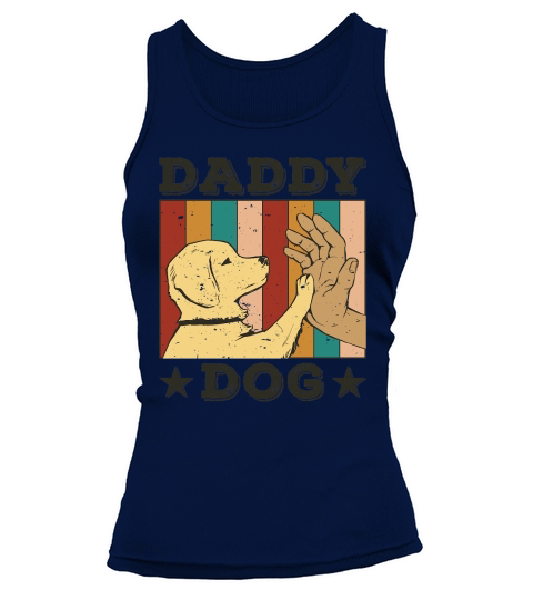 Father day Daddy Dog Tank top Woman