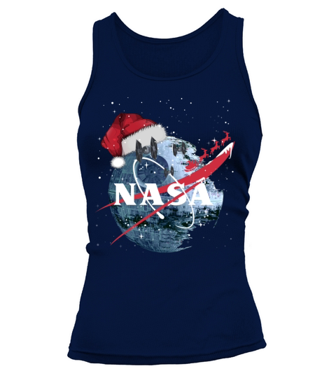 Nasa Christmas Santa Claus Tank top Woman