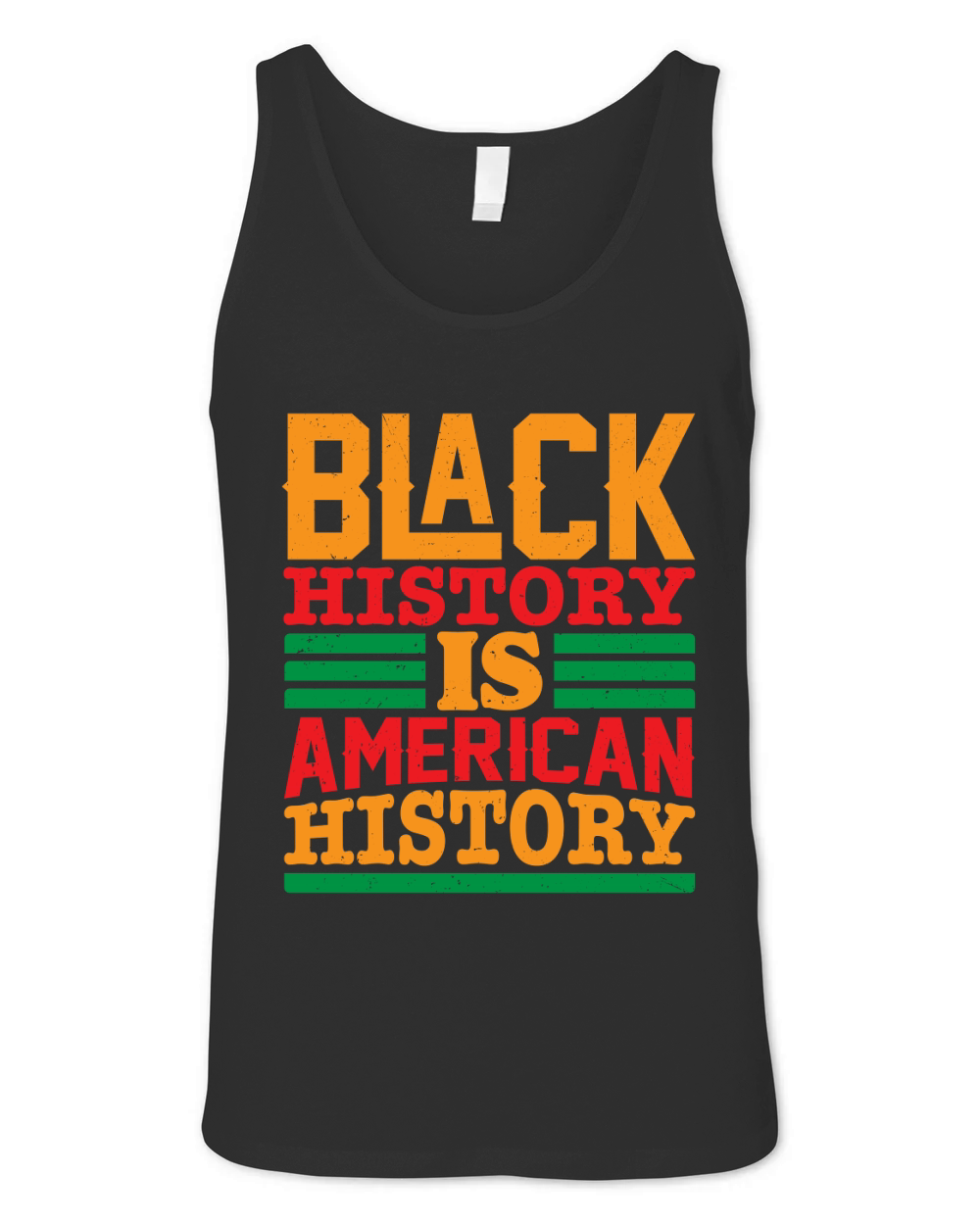 Black history is american history Unisex Jersey Tank