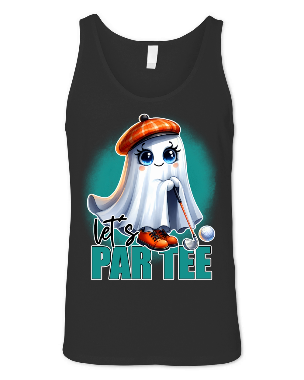 Cute Baby Ghost 08 Unisex Jersey Tank