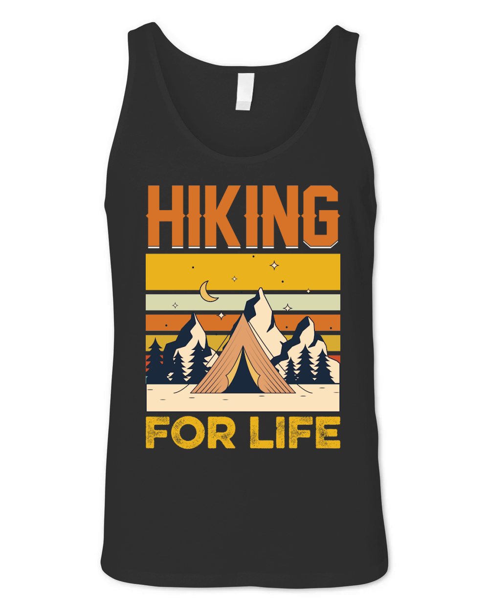 Excellent Hiking for Life Unisex Jersey Tank