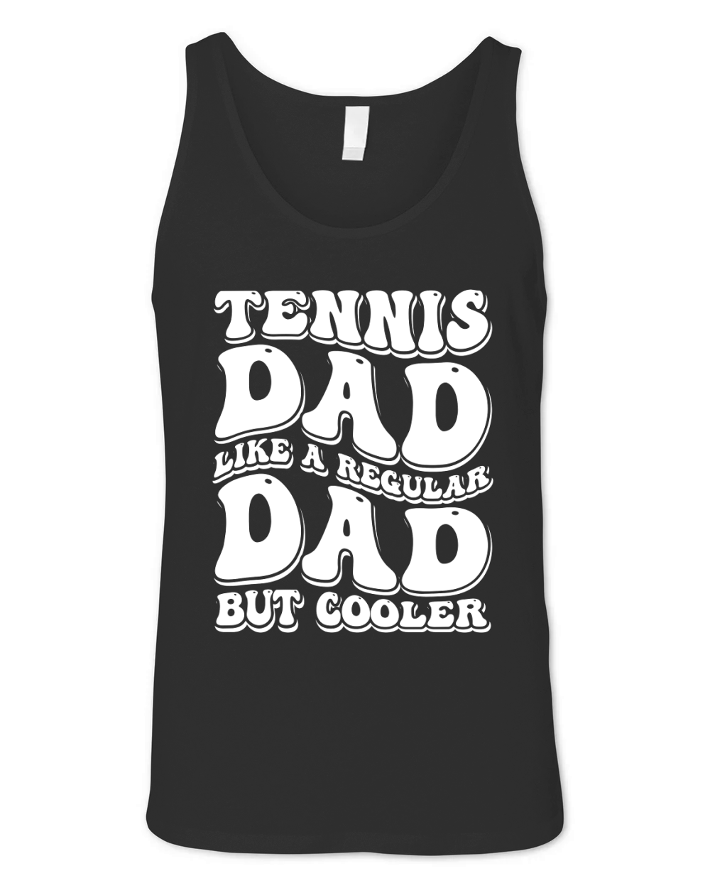 Tennis Dad Like a Regular Dad but Cooler 03 Unisex Jersey Tank