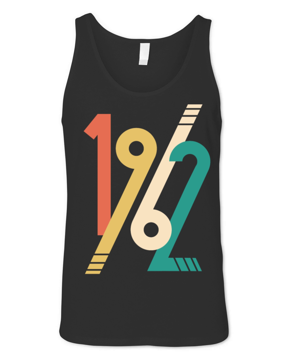 Vintage 1962 - 60 years old - 60th birthday gift Unisex Jersey Tank