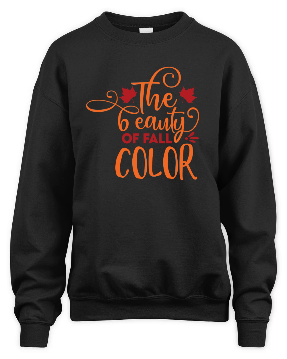 The beauty of fall color Unisex Premium Crewneck Sweatshirt