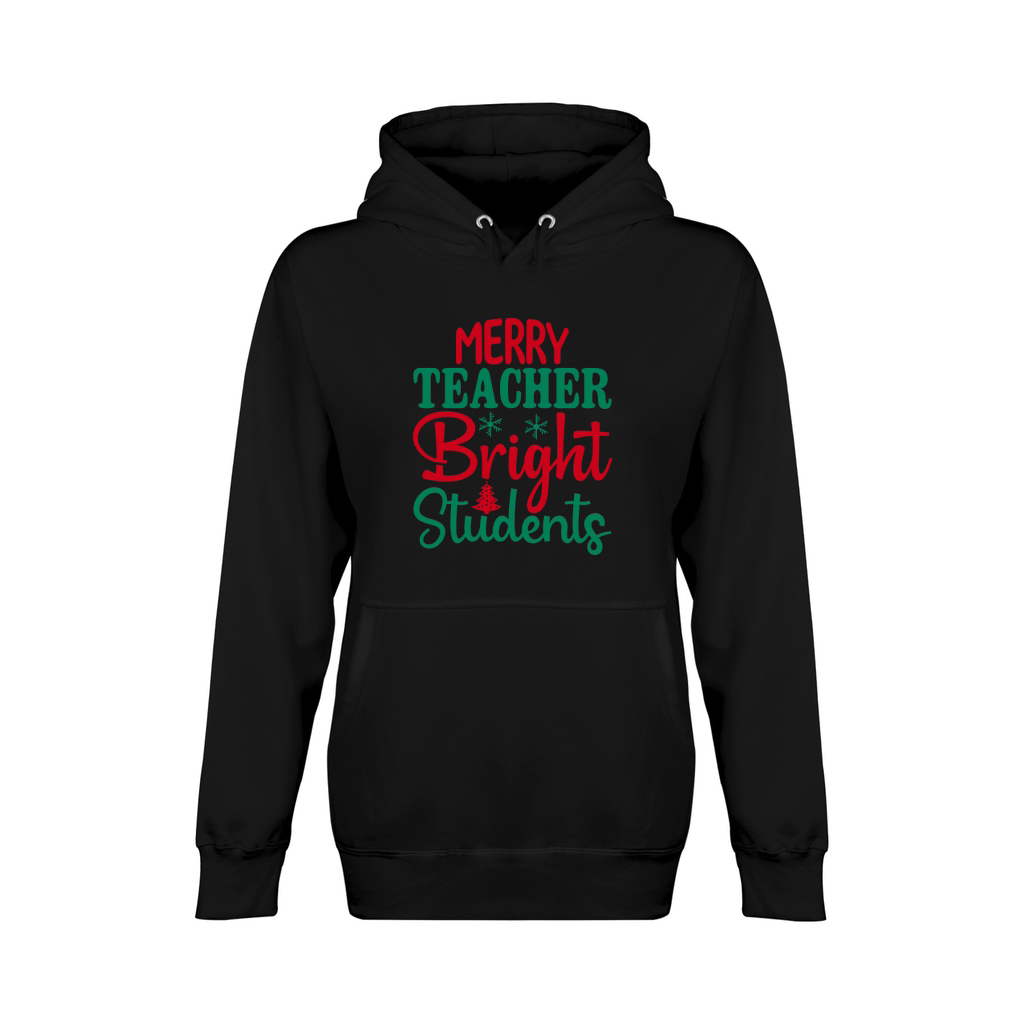 Merry teacher bright students 1 Unisex Premium Pullover Hoodie