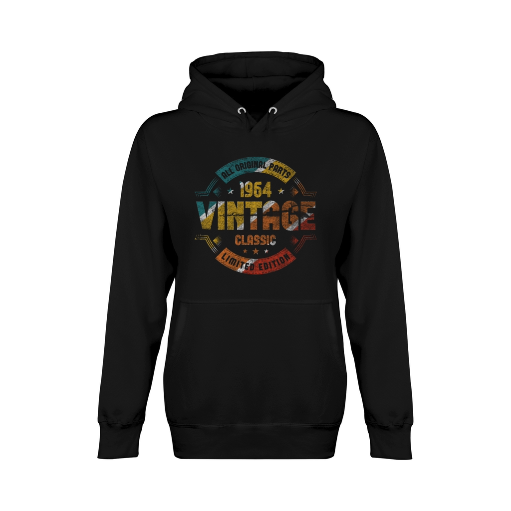 Vintage 1964 Classic Limited Edition Unisex Premium Pullover Hoodie