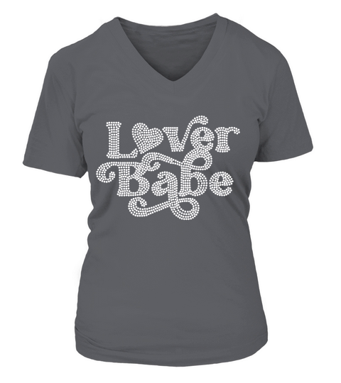 Lover Babe V-neck T-Shirt Woman