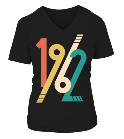 Vintage 1962 - 60 years old - 60th birthday gift V-neck T-Shirt Woman
