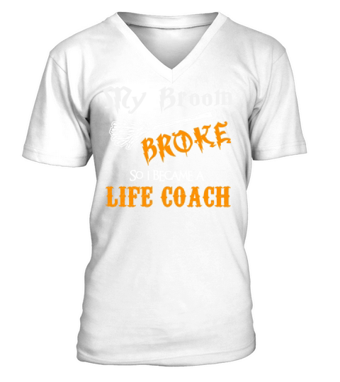 Life Coach V-Neck T-shirt