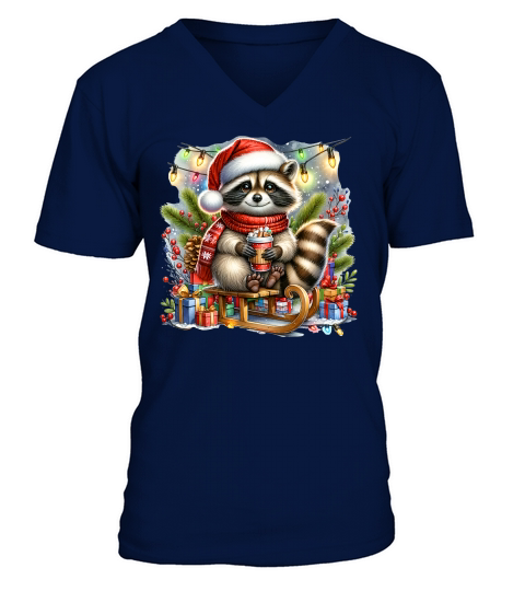 Sorry santa Ive been feral 10 V-Neck T-shirt
