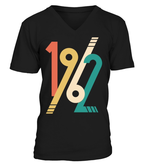 Vintage 1962 - 60 years old - 60th birthday gift V-Neck T-shirt
