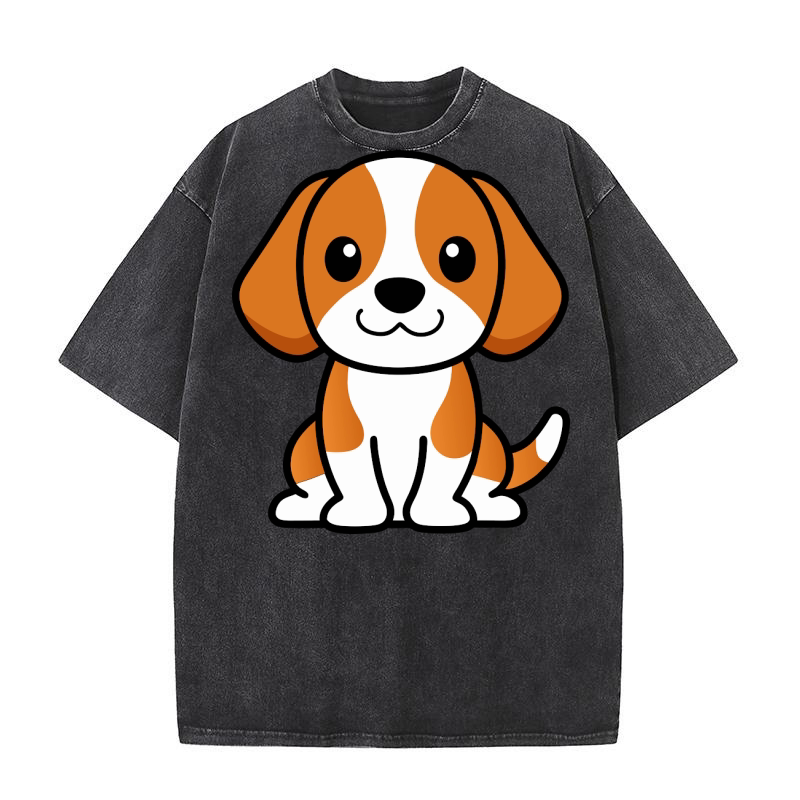 Beagle 03 Washed T-Shirt