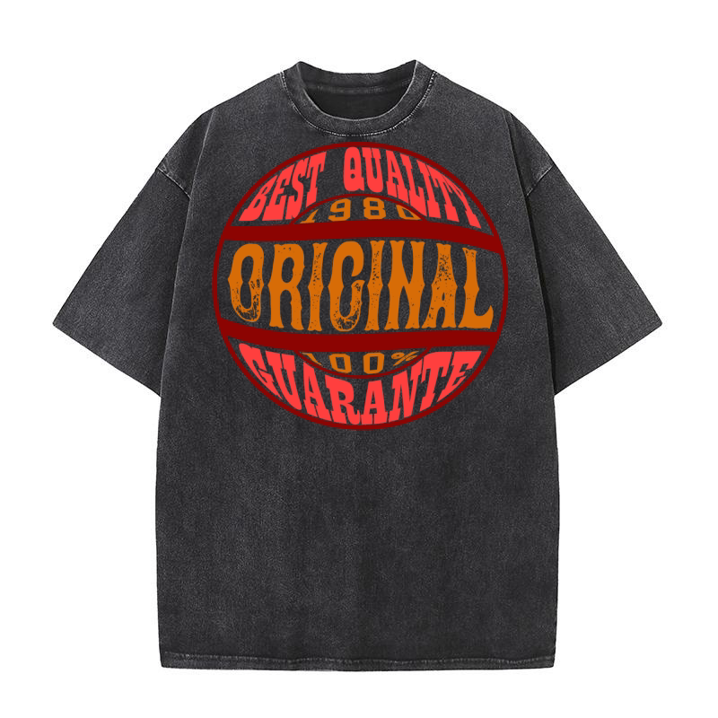 Best quality 1980 oricinal 100% guarante Washed T-Shirt