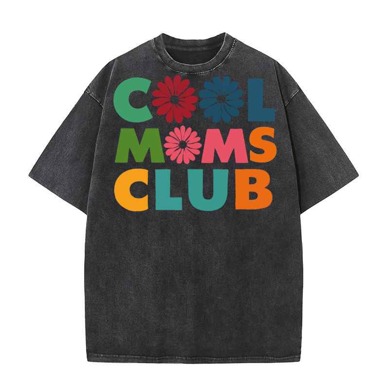 Cool moms club Washed T-Shirt