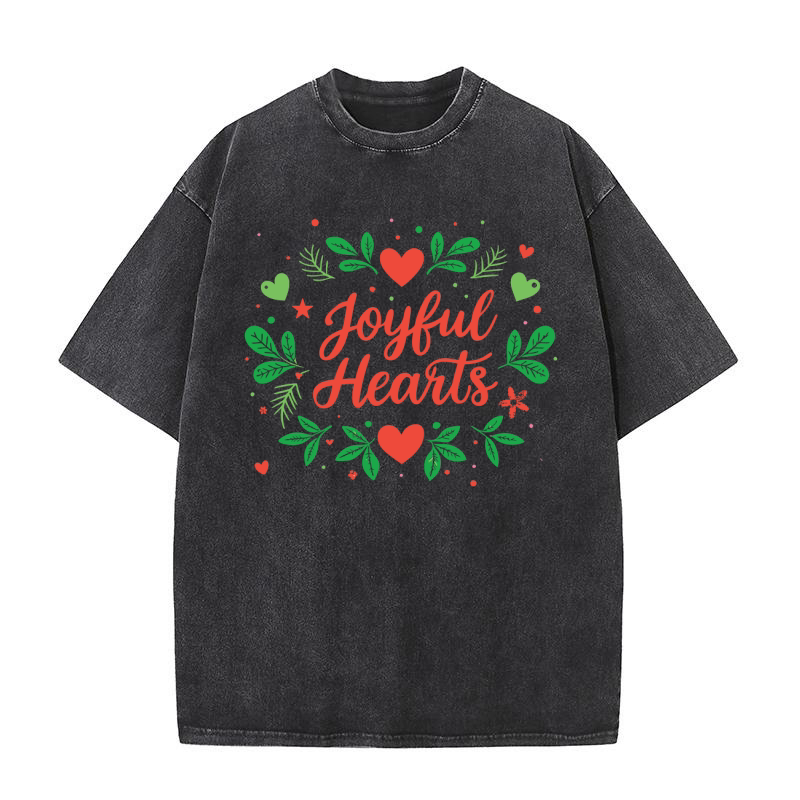 create warm  inviting graphics featuring heart mo Washed T-Shirt