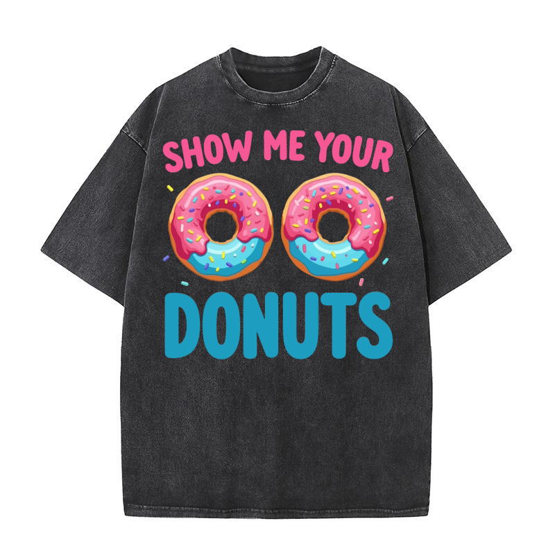 Dounuts 10 Washed T-Shirt