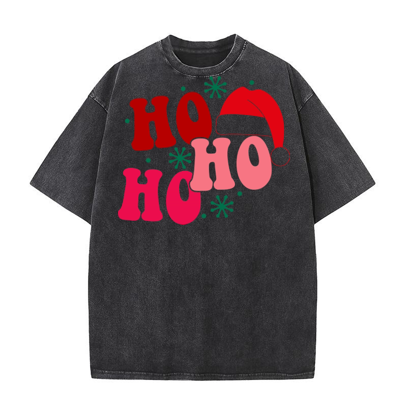 Ho ho ho 7 Washed T-Shirt