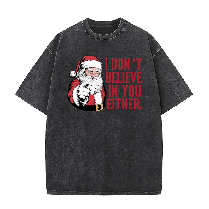 I dont believe in you either 2 Washed T-Shirt
