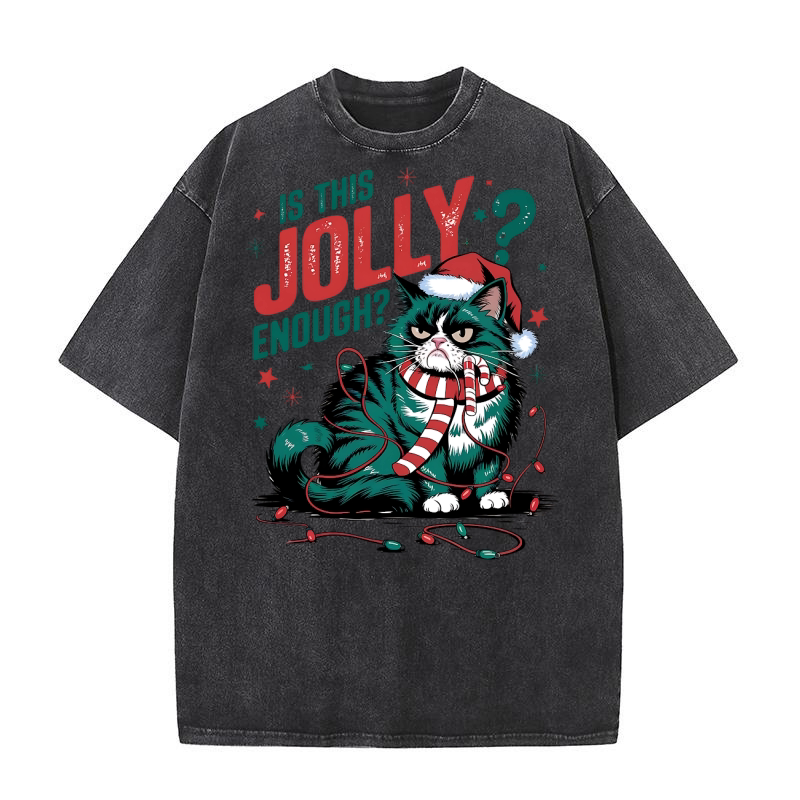 Is this jolly enough Washed T-Shirt