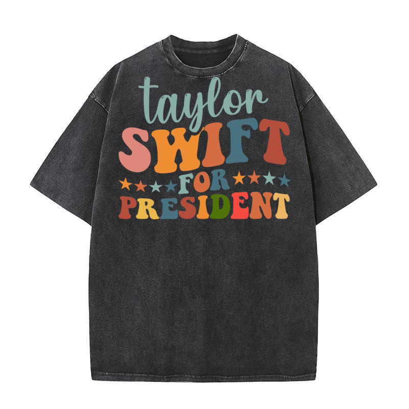 Taylor Swift For President Washed T-Shirt