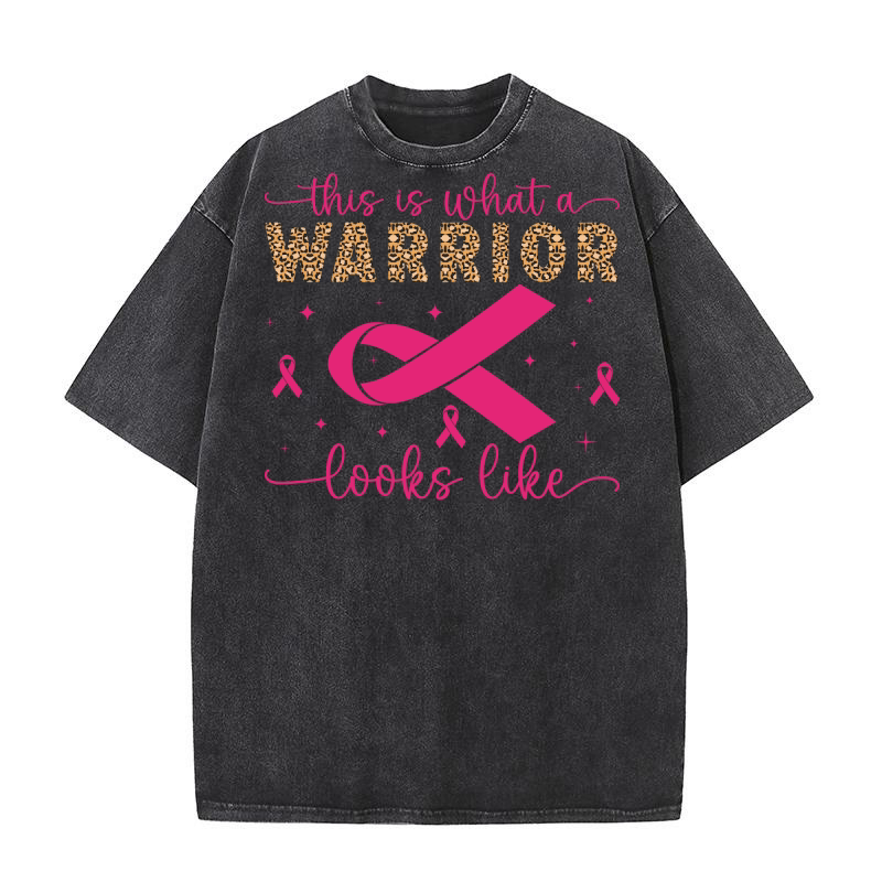 This Is What A Warrior Looks Like Washed T-Shirt