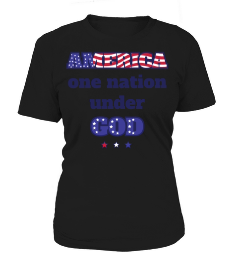 America One Nation Under God Women's T-Shirt