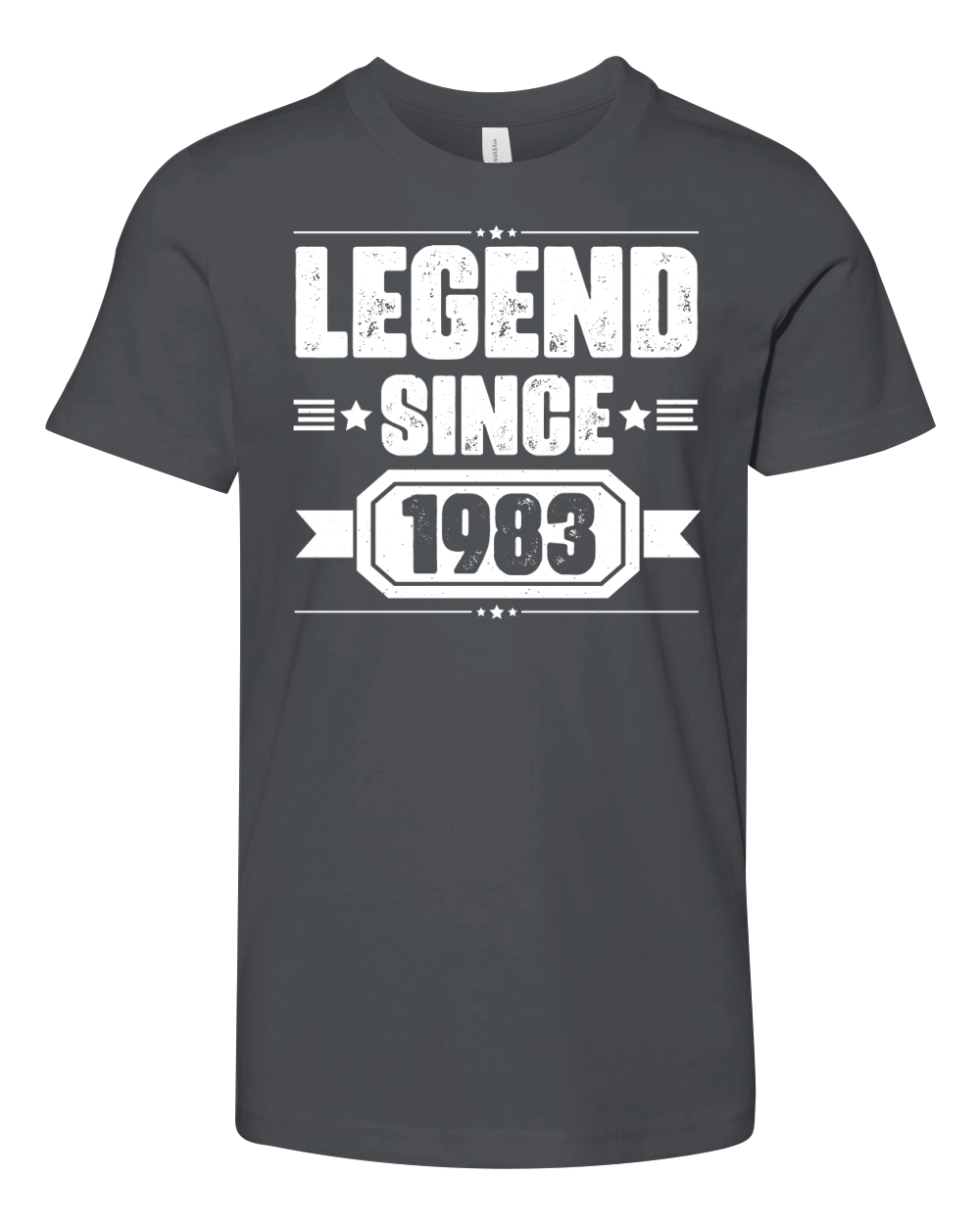 Legend Since 1983 Birthday Youth Unisex Jersey Tee