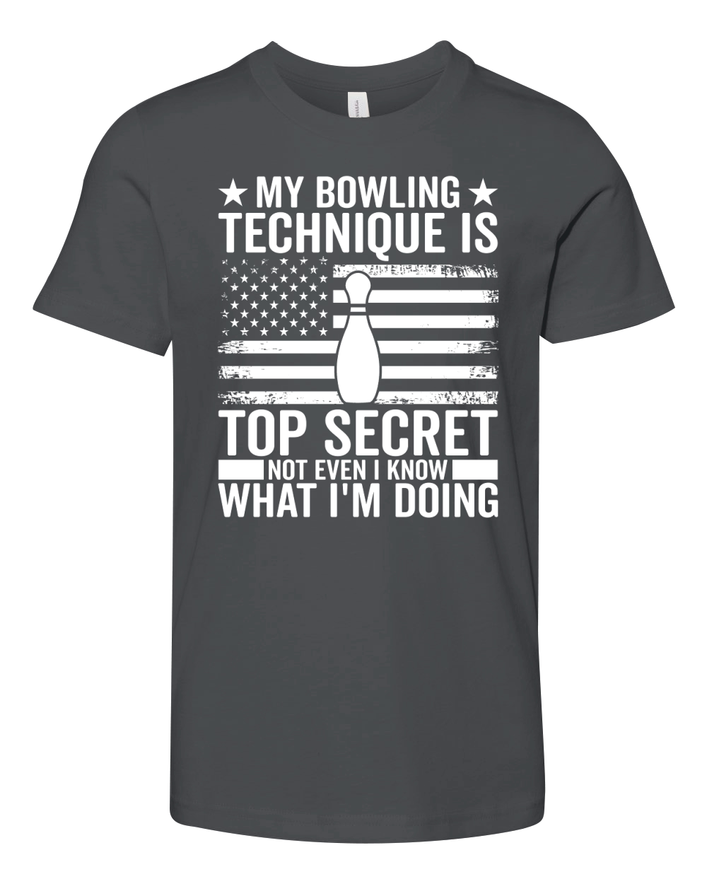 My Bowling Technique Is Top 05 Youth Unisex Jersey Tee