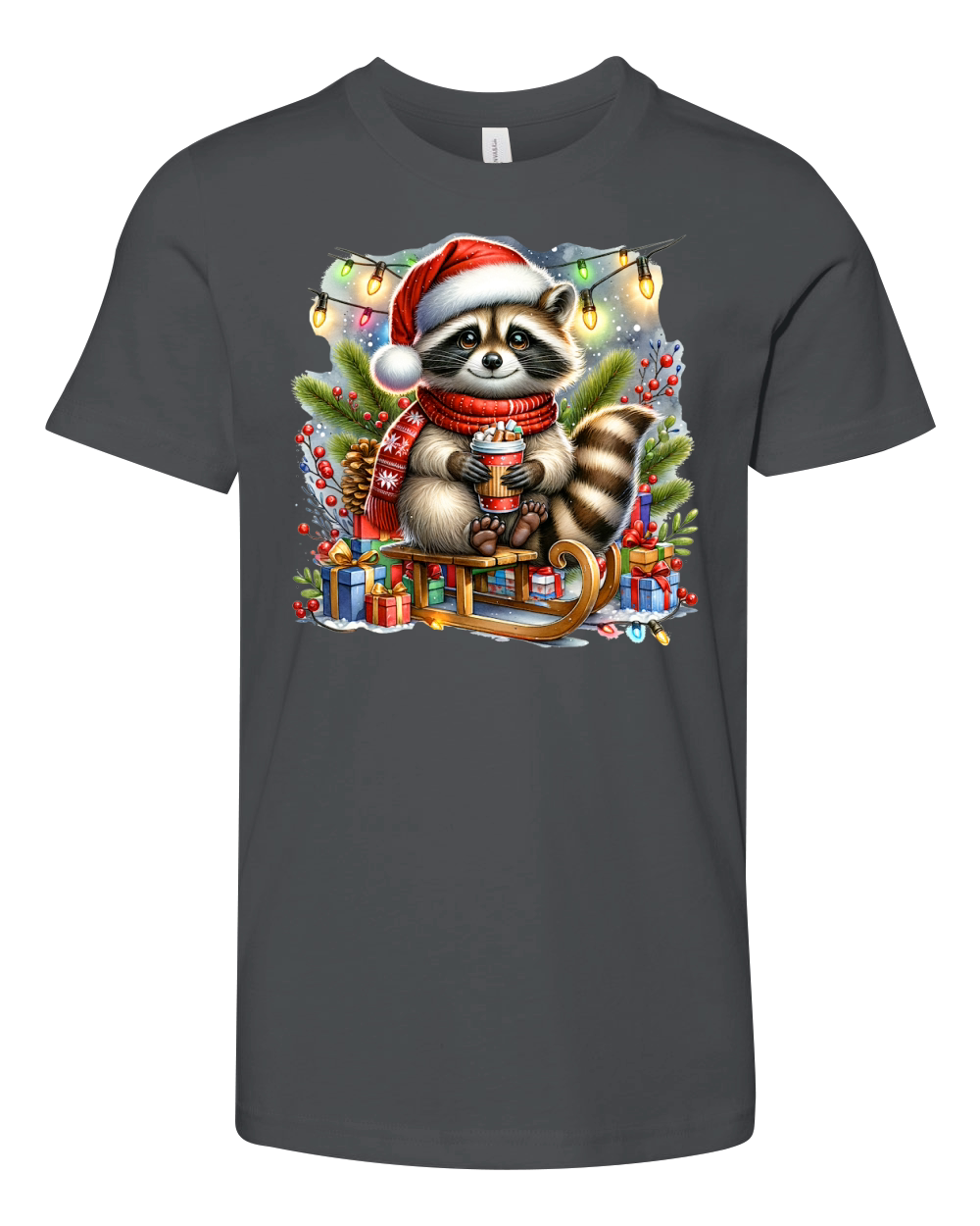 Sorry santa Ive been feral 10 Youth Unisex Jersey Tee