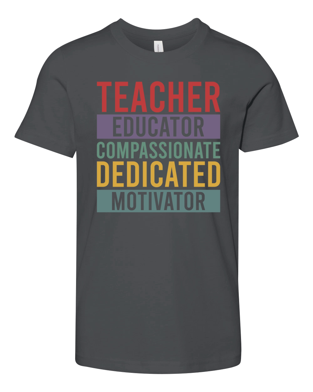 Teacher Educator Compassionate Youth Unisex Jersey Tee