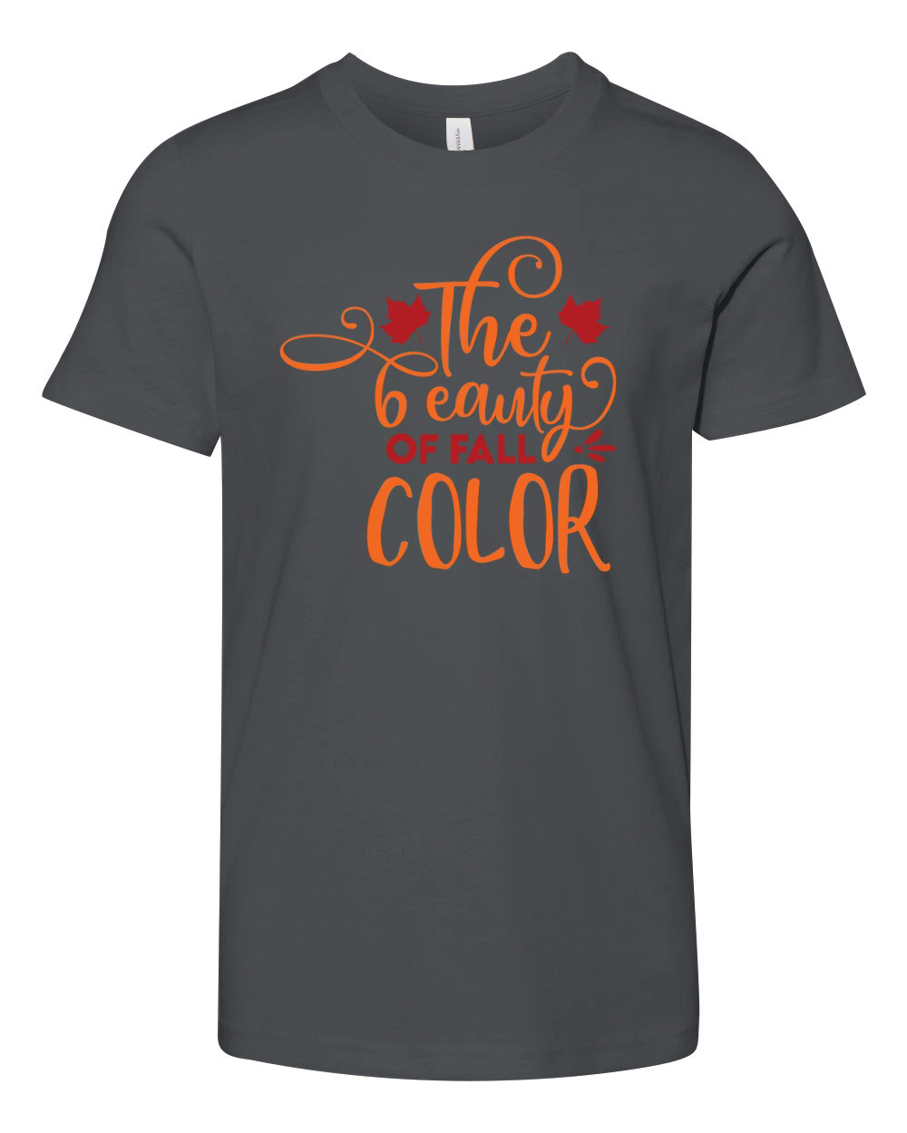 The beauty of fall color Youth Unisex Jersey Tee