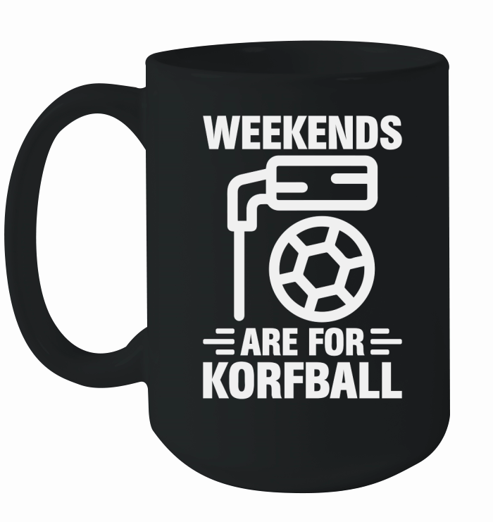 Weekends Are For Korfball Ceramic Mug