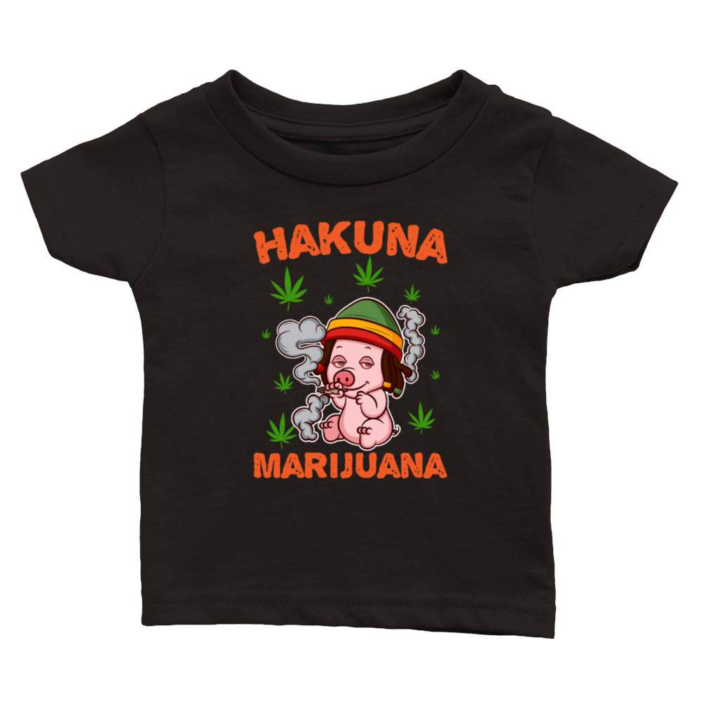 Hakuna Marijuana Classic Baby Crewneck T-shirt