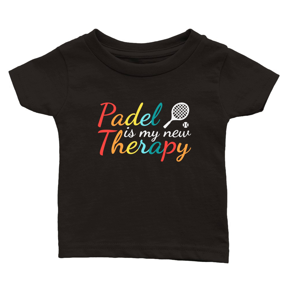 Padel Is My New Therapy Classic Baby Crewneck T-shirt