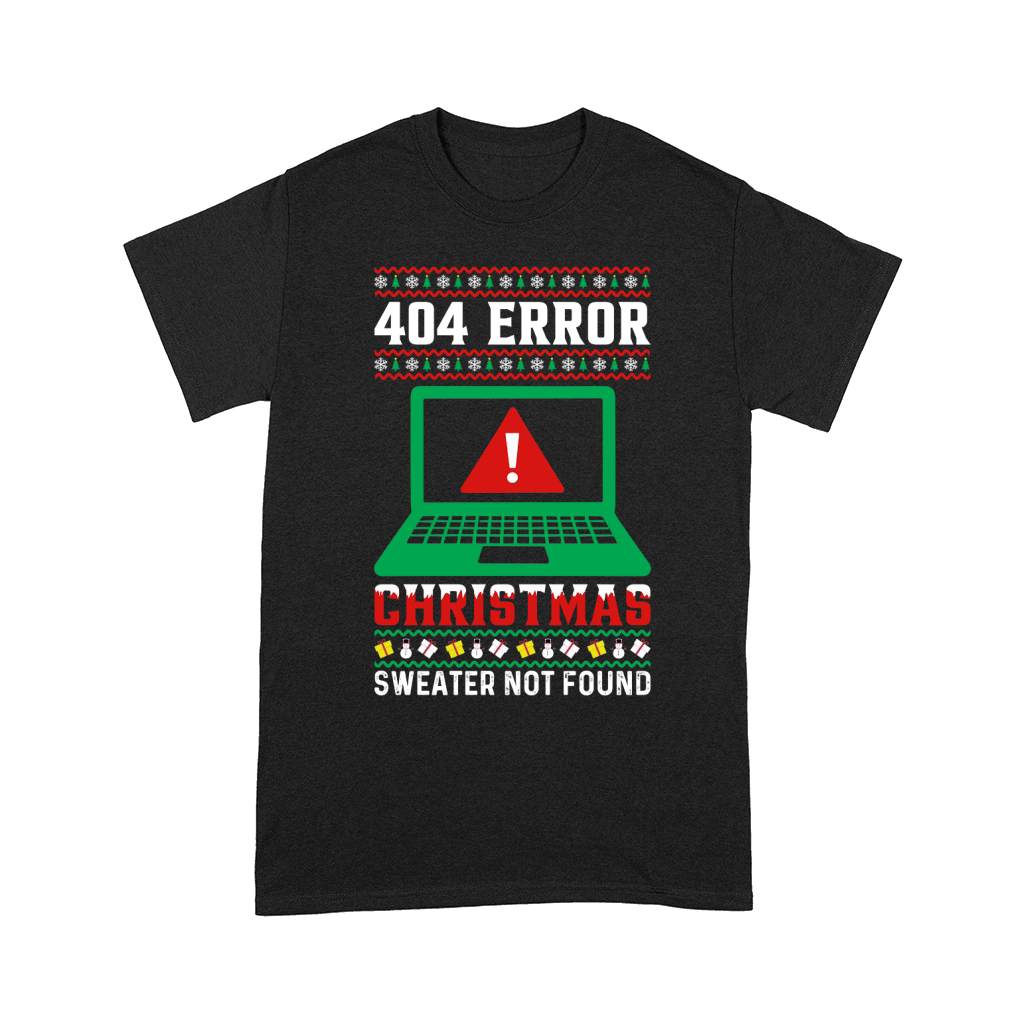 404 error Christmas sweater not found Comfort T-shirt