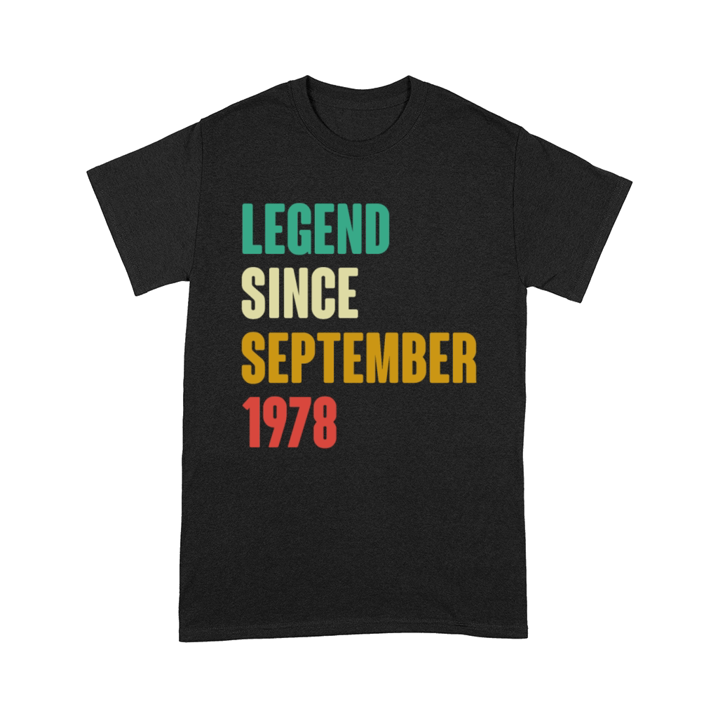 September 1978 44th Birthday 44 Years Old Bday Gi Comfort T-shirt